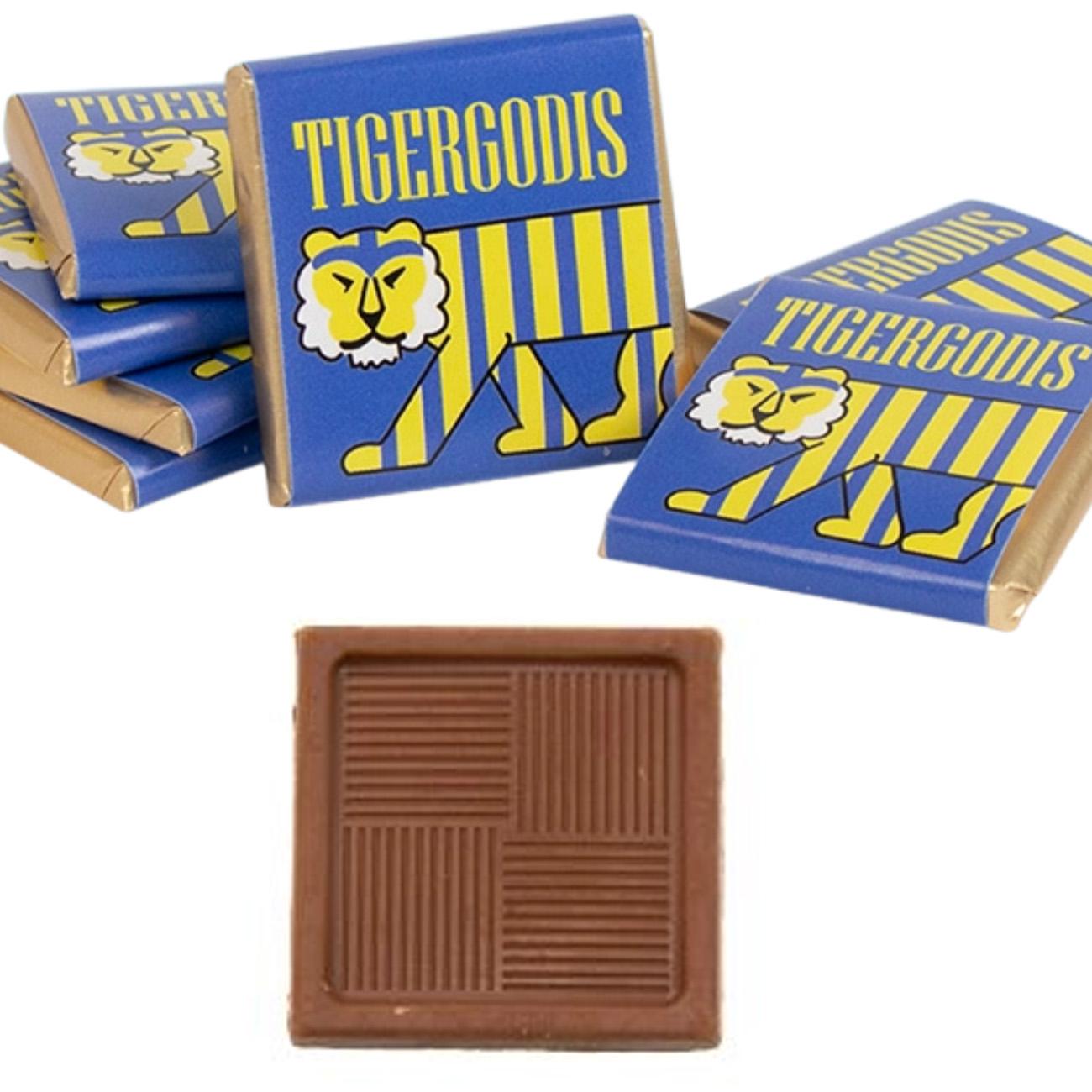 Reklamgodis - Chokladkvadrat Classic 5 g